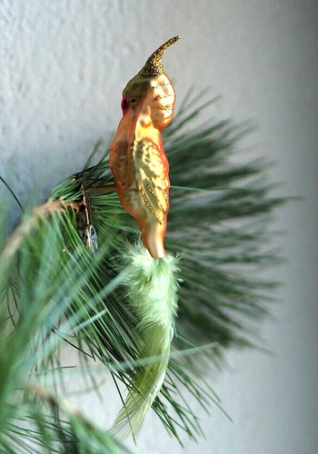 Christbaumschmuck vogel - -,