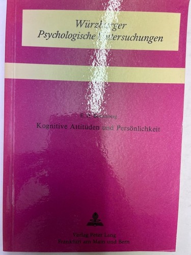 Kognitive attitüden und - kognitive,