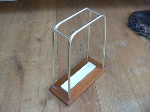 Vintage schirmständer messing - vintage,