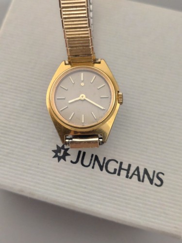 Junghans damenuhr vergoldet - damenuhr,