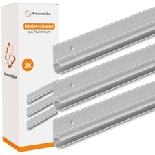 3x Kederschiene Alu 100x2,7cm