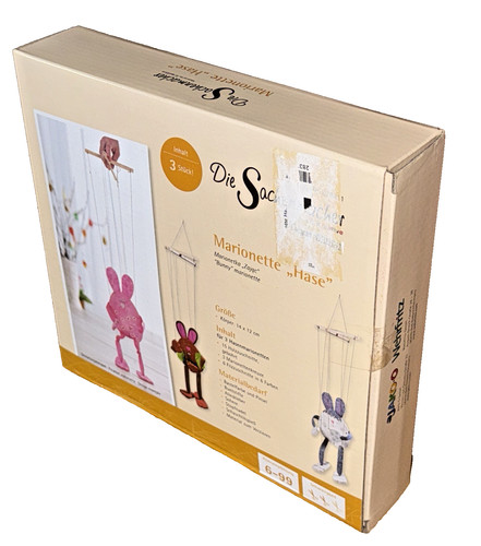 Bastelpackung marionette - bastelpackung, "marionette