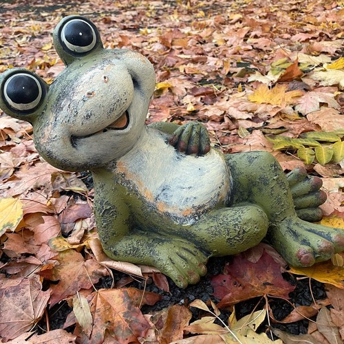 Frosch figur skulptur - xl,