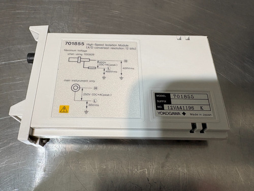 Yokogawa inputmodul 701855 - yokogawa,