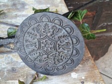 antikes Waffeleisen Oblaten