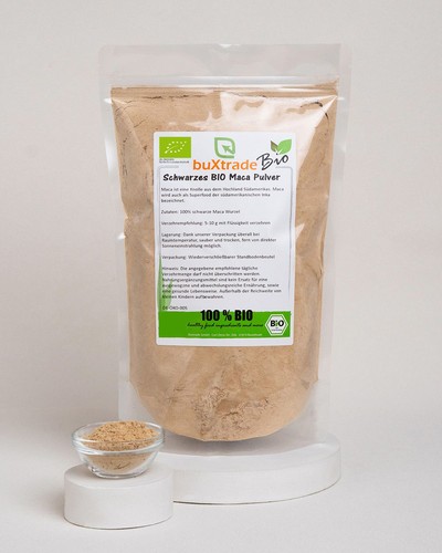 500 bio maca pulver - 500,