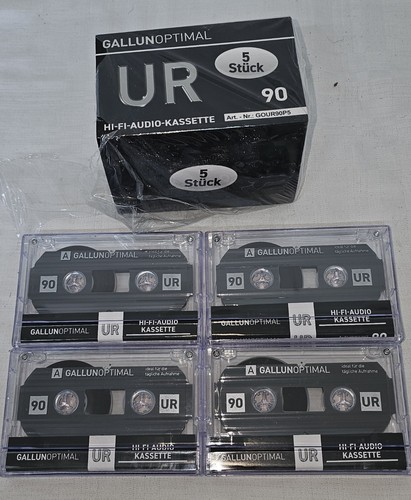 Stück ur90 audiokassetten - 4,