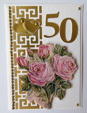 Karte zur goldenen Hochzeit