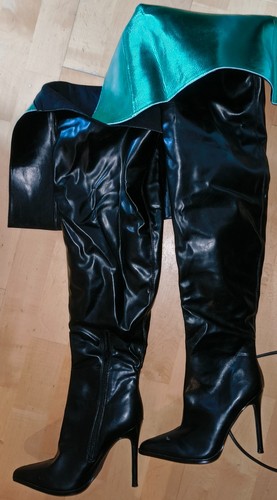 Super hohe slouchy overknee - slouchy,