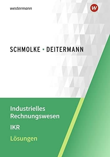 Industrielles rechnungswesen - industrielles,