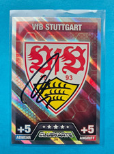 Topps Match Attax 2014/15 Armin Veh Wappen VFB Stuttgart signiert IP