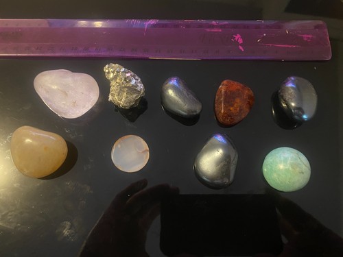 Mineralien sammlung 9er - mineralien-sammlung:, set