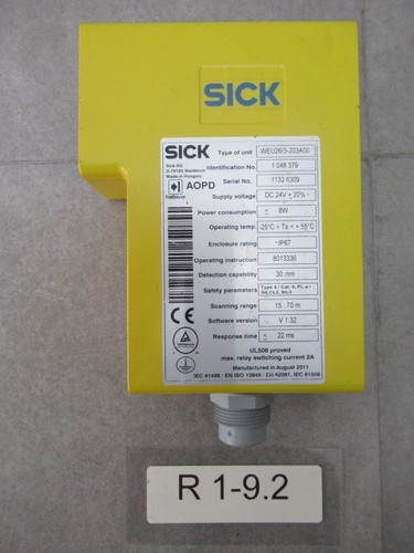 Sick weu26 203a00 - sick, weu26/3-203a00