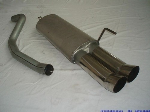 Fms sportauspuff stahl - fms, audi