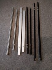 Super C-Schiene Alu + Kederschiene Alu+ Nutenstein+Verschraubung Ford V362 L1