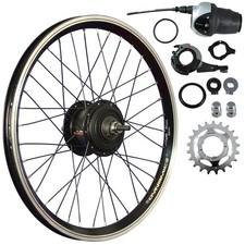 Laufrad 20 Zoll Hinterrad Hohlkammer Shimano Nexus 8 Gang Nabenschaltung schwarz