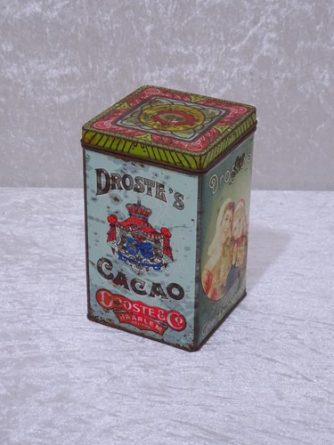 Antike blechdose droste - antike,