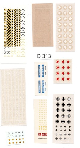 Konvolut 313 roco decals - 313,