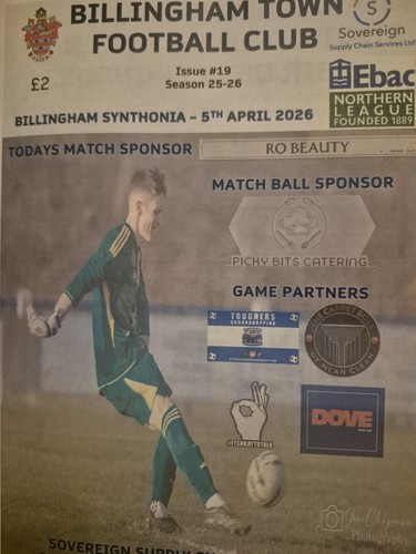Billingham town v - 25/26,