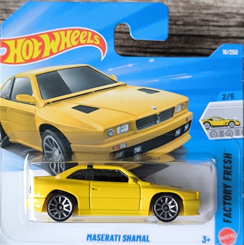 Maserati shamal hot wheels - maserati,