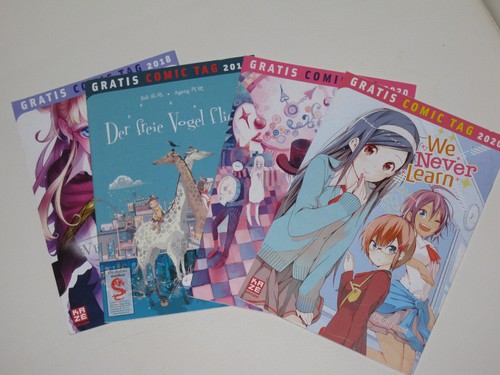 Paket mangas für mädels 4 - paket,