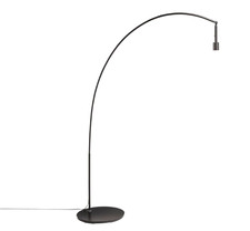 IKEA 504.053.95 SKAFTET Standleuchtenfuß Bogenform, Schwarz für Stehlampe Neu