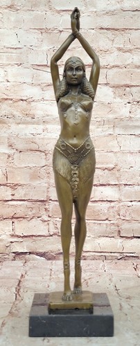 Bronze signierte kunst - kunst, deko