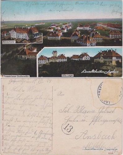Ansichtskarte grafenwöhr - ansichtskarte, 3