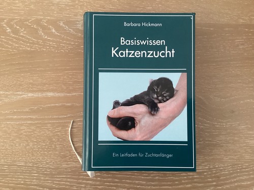 Buch basiswissen katzenzucht - buch,