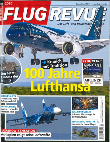Flugrevue 2026 100 - flugrevue, jahre