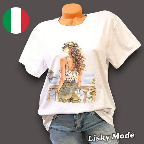 Italy damen shirt oversized - italy,