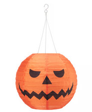 IKEA KUSTFYR LED Pendelleuchte Kürbis batteriebetrieben 30cm (11 3/4") NEU