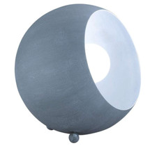 Tischleuchte BILLY Beton/Weiß – E14 Fassung – Modern & Kompakt