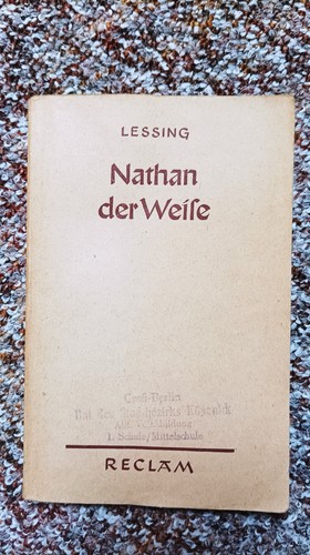 Lessing nathan der weise - lessing:,