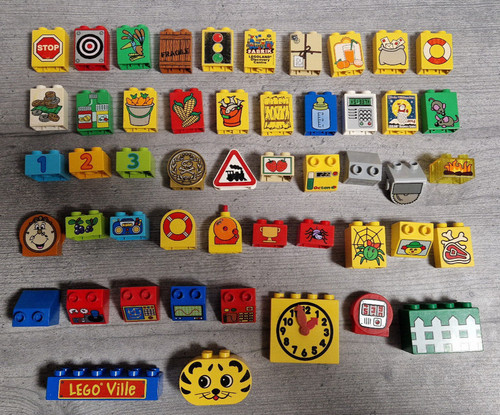 Lego duplo 50x - , sondersteine