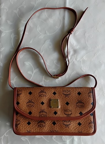Mcm umhängetasche cognac - umhängetasche,