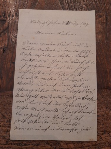 Alter brief ludwigshafen - brief,,