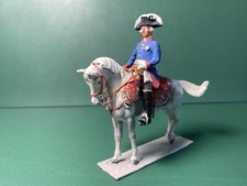 Zinnfigur Friedrich der Große Zu Pferde Reiter Alter Fritz Preußen Prussia Deko