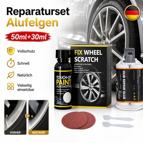 Schwarz alufelgen reparatur - schwarz,