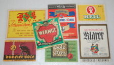 DDR Bier Schnaps Spirituosen Getränke Etiketten Etikette Korn Pils Süßmost