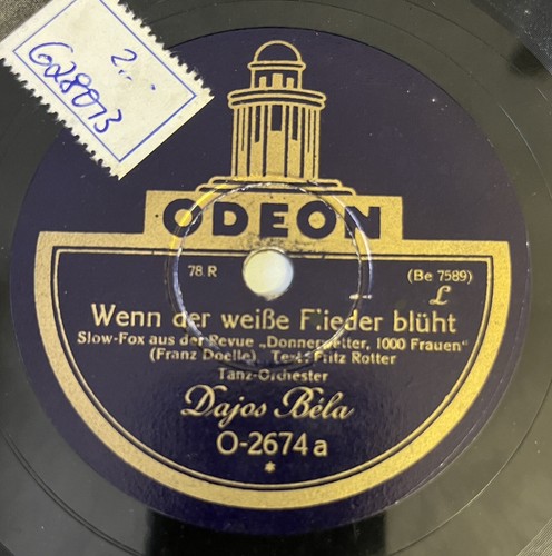 78rpm dajos bela when the - 78rpm,