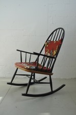 Pastoe Schaukelstuhl Rocking Chair 50er 50s 60er 60s mid century modern Design