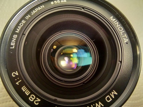 Minolta rokkor 28mm 1 2 - md, 1:2