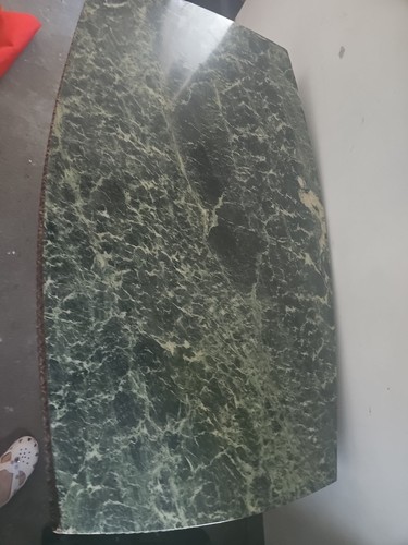 Marmortischplatte grün 153cm - grün,,