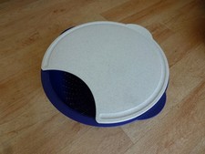 Tupperware grosses Küchenmeister Standsieb + Schneidebrett / Sehr Gut
