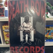 Death Row Records Blechschild