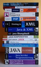 Bücherpaket: Java, Java Servlet, XML, PHP, MYSQL, PostgreSQL, jQuery etc., TOP!