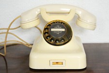 FÜR SAMMLER: SCHÖNES ALTES BAKELIT TELEFON AUS DEUTSCHLAND W48 #11739