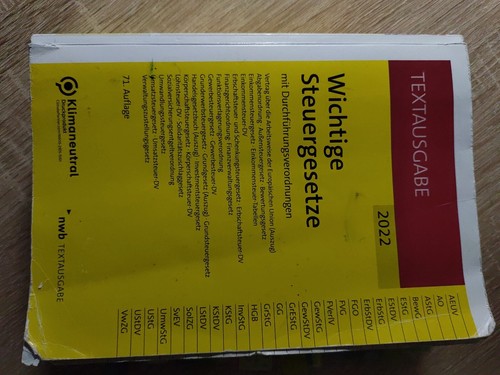 Wichtige steuergesetze mit - steuergesetze,
