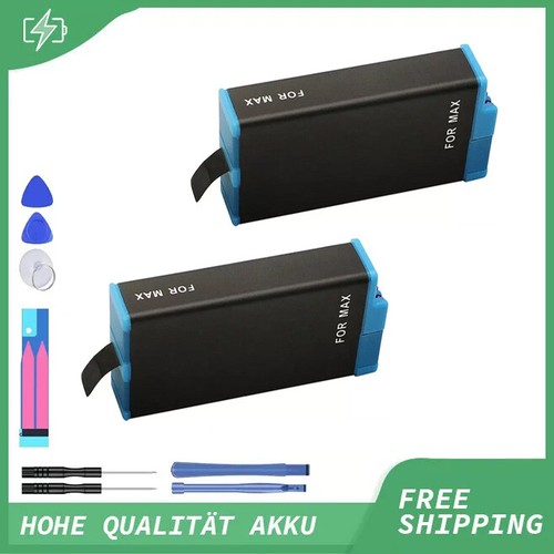 Premium akku für gopro - 2x, max